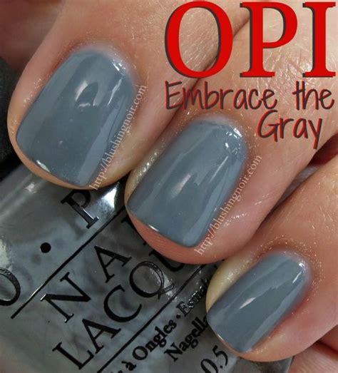 OPI 50 Shades of Grey Nail Polish Collection Swatches | Nail polish ...