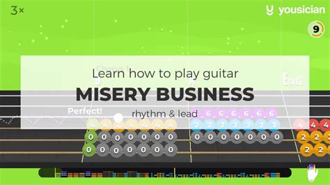 Learn how to play Misery Business on Guitar | Yousician