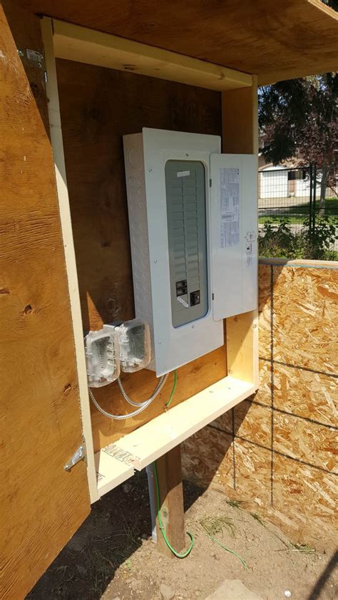 Temporary Electrical Panel For New Build Home Effective Electrical