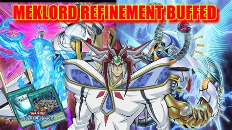 Meklord Refinement Buffed Duel Links Deck Oct Ranked Duel