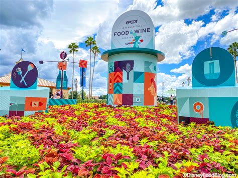 Full List Of The New Epcot Food And Wine Festival Menu Items