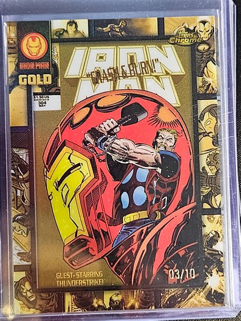 Iron Man [Black Refractor] #IM-6 Prices | Marvel 2025 Topps Chrome Iron