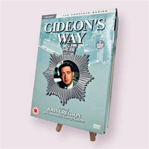 GIDEON'S WAY THE Complete Series 7-Disc DVD Box Set John Gregson 60s R2 ...