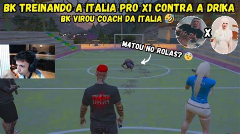 BKINHO TREINANDO A ITALIA PRA IR X1 CONTRA A DRIKA VALENDO 1KK