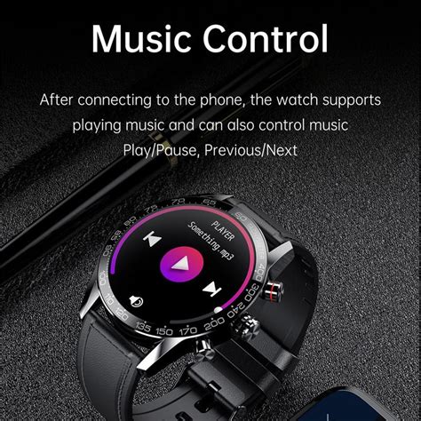 Купить LIGE Бизнес Смарт-часы для звонков Musis Player Спортивные ...