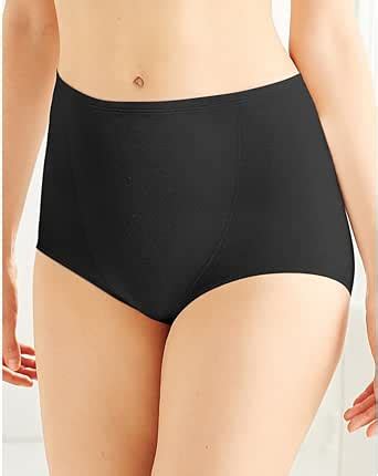 Bali X864 One Smooth U Tummy Toning Cotton Brief 2 Pack XL Black Nude At Amazon Womens Clothing