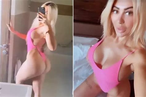 Chloe Ferry Puts On Nearly Nude Display In Minuscule Bikini After Flogging Used Thongs Daily Star