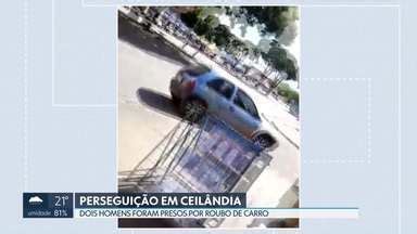 DF2 Dois Homens Foram Presos Por Roubo De Carro Depois De Uma