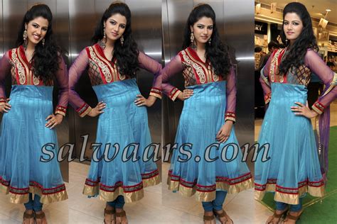 Kanchan In Netted Salwar Indian Dresses