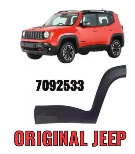 Moldura Friso Porta Traseira Esquerda Jeep Renegade 7092533 Frete grátis