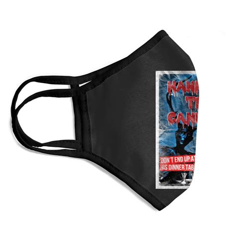 Hannibal The Cannibal Vintage B Movie Face Masks Sold By Amiyahdpaul