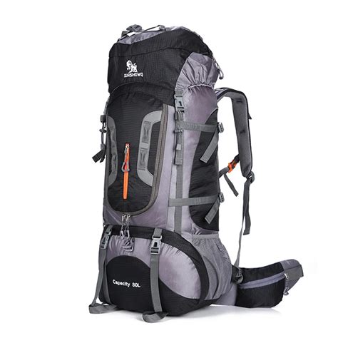 Popular Offer Large 80l Outdoor Backpack Unisex Travel Multipurpose Climbing Backpacks Hiking