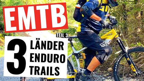 Bunker Trail Nauders mit EMTB 3 Länder Enduro Trails am Reschenpass