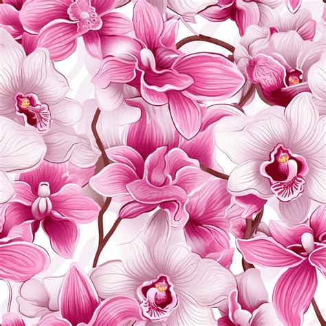 Premium Ai Image Minimalist Floral Pattern