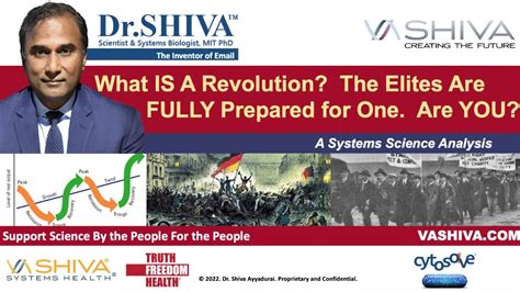 Drshiva Live What Is A Revolution The Elites Are Fully Prepared For