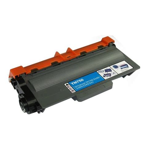 Compatible Brother Tn750 Toner Cartridge Black High Yield