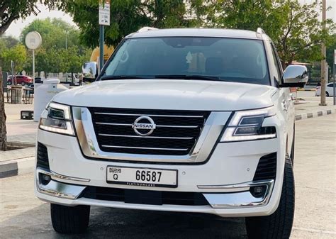 Rent Nissan Patrol 2021 Blue Shark The Best In Dubai