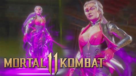 Best Female Character Mk11 Sindel Gameplay Youtube