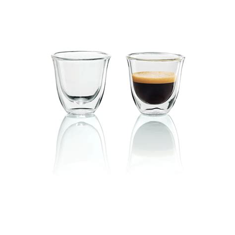 Delonghi Double Walled Espresso Glasses DLSC310