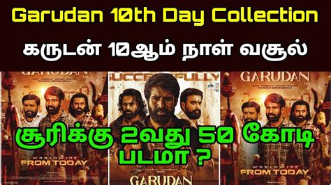 Garudan Soori Movie Th Day Collection Haraa Rd Day Box Office