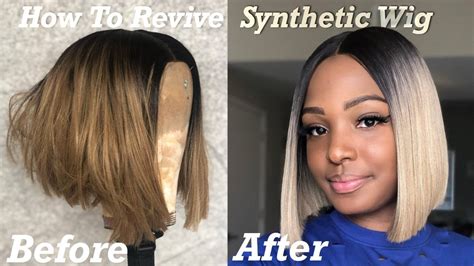 How To Revive Your Synthetic Wig Bring Your Wig Back To Life Youtube