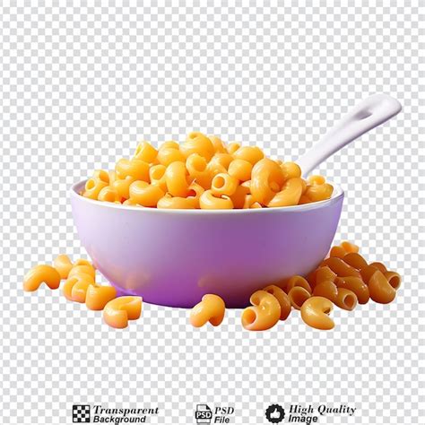 Premium Psd Macaroni And Cheese Isolated On Transparent Background