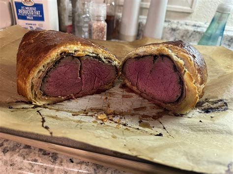 First time making Beef Wellington! - Dining and Cooking