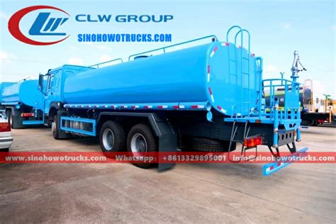 Wheel Sinotruk Howo L Water Tank Truck Guyana