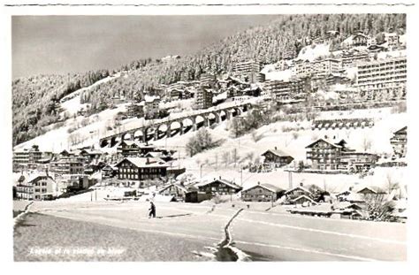 LEYSIN Et Le Viaduc En Hiver Ca 1915 Kaufen Auf Ricardo