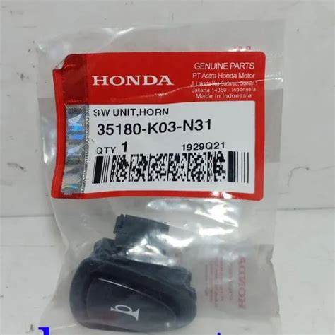 Saklar Tombol Klakson Honda Beat PCX Revo Supra GTR 35180 K03 N31