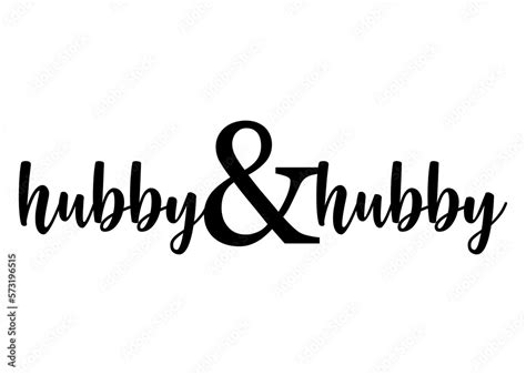 Logo Lgbt Mes Del Orgullo Letras Palabra Hubby And Hubby En Texto