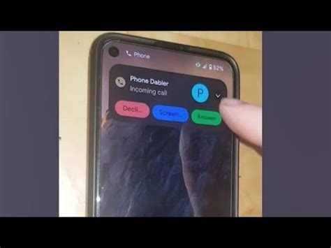 Google Pixel Incoming Call Screen Options Android Stock Google Dialer