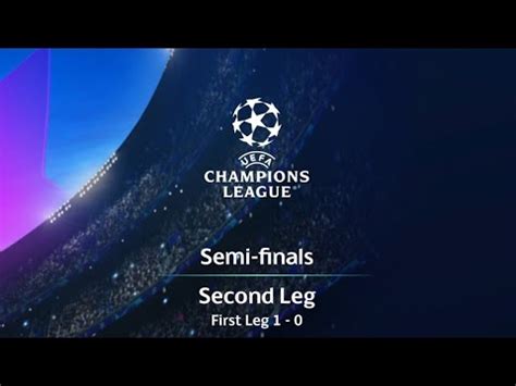 Real Madrid Vs Paris Saint Germain Semi Finals Second Leg Uefa