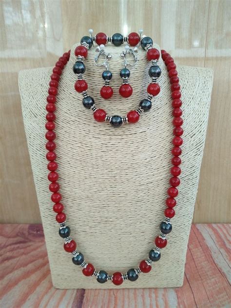 Комплект из жемчуга Майорка. | Beaded necklace, Beaded, Jewelry