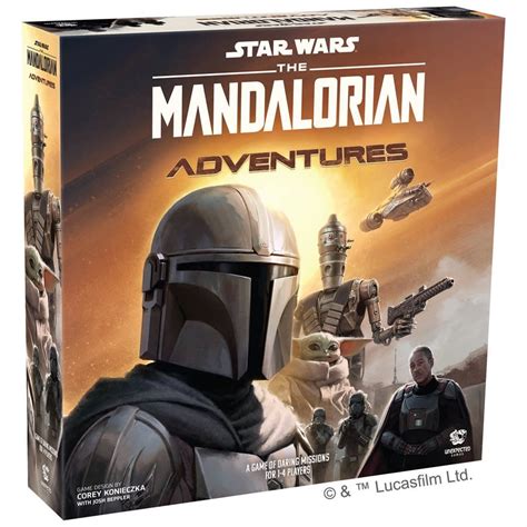 The Mandalorian Adventures Fr Board Game Le Maitre Du Jeu Le