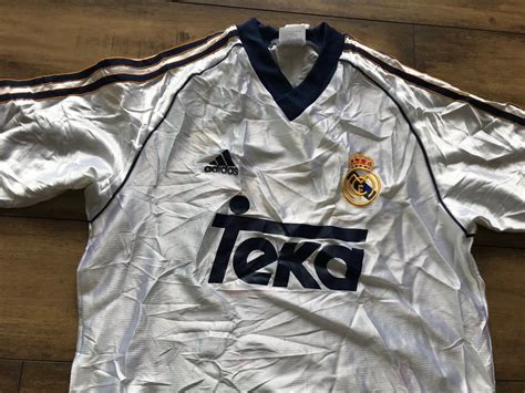 Rare Vintage Jersey Jersi Real Madrid Home 1998 Men S Fashion