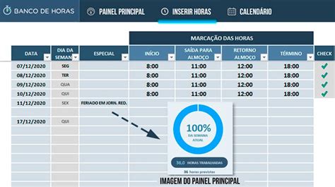 Planilha De Horas Trabalhadas No Excel Como Fazer Controle De Ponto