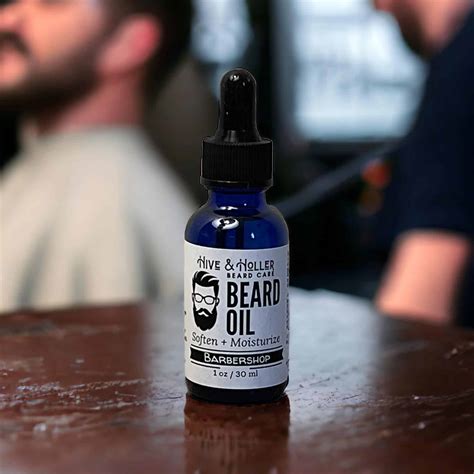 Premium Barbershop Scented Beard Oil For Men Ultimate Skin Moisturization