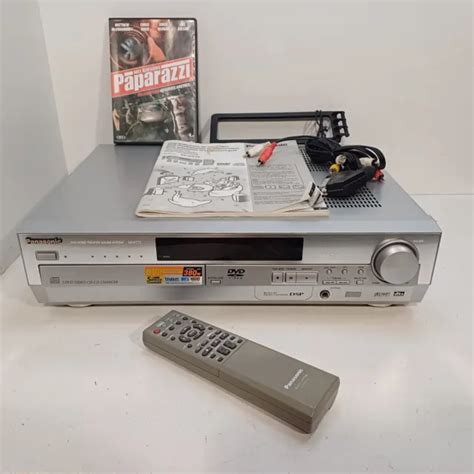 Panasonic Sa Ht Dvd Video Cd Cd Changer Home Theater System Remote