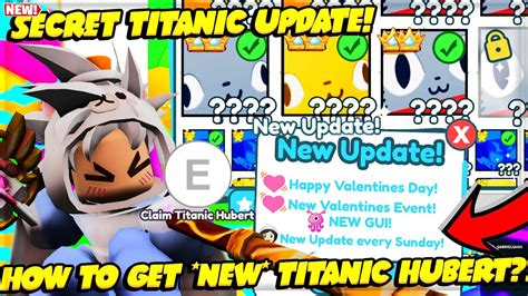 New Titanic Hubert In Valentines Event Update And Two Hacker