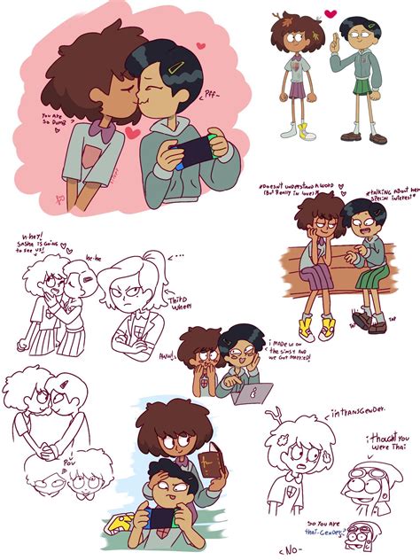 Pin By Okami Kun On Amphibia Anne X Sasha X Marcy Disney Fan Art