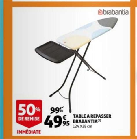 Table Repasser Brabantia Super Stable Comfort Dealabs