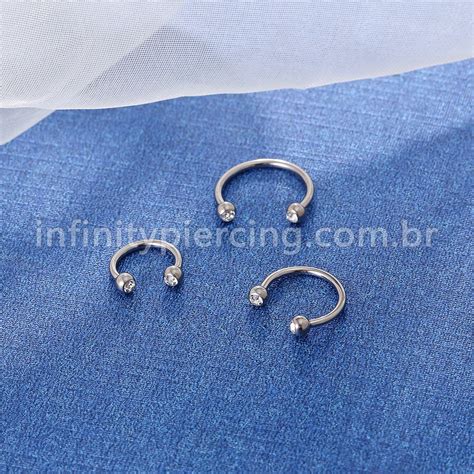 Piercing Ferradura A O Cir Rgico Infinity Piercing