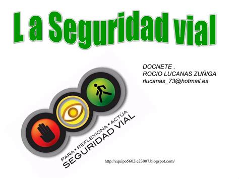 Seguridad Vial Ppt