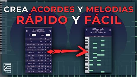 COMO CREAR ACORDES Y MELODÍAS CON POCO CONOCIMIENTO MUSICAL APP