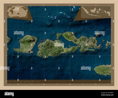 Nusa Tenggara Barat Province Of Indonesia Low Resolution Satellite