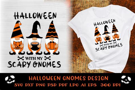 Gnomes SVG. Halloween Gnomes SVG. Halloween Design SVG. By Samaha Shop ...