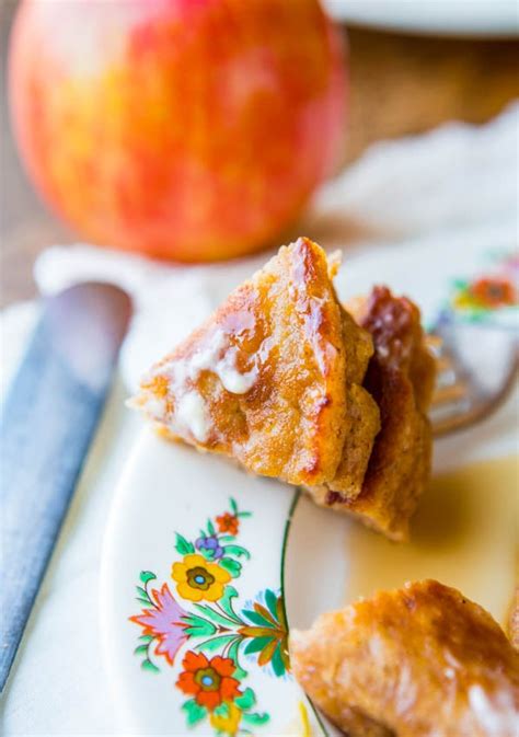 Cinnamon Apple Pancakes With Vanilla Maple Syrup Averie Cooks