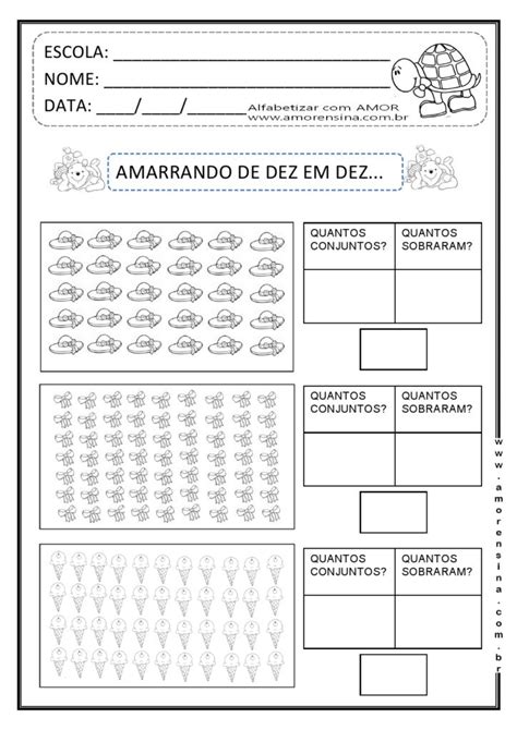 Amarrando De Dez Em Dez Dezenas E Unidades Ano Dezenas E