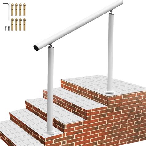 Buy Happybuy Outdoor Stair Railing Kit Ft Handrails Steps